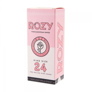 Rozy Pink Cones King Size 1pk - 24ct Display